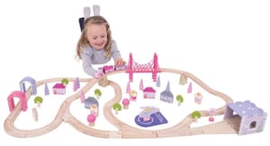 Fairy Town Train Set 75 Pieces