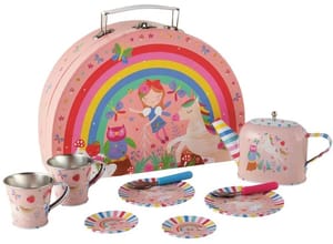 Rainbow Fairy Tin Tea Set