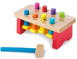 Happy Faces Hammering Bench