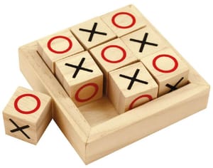 Wooden Noughts and Crosses