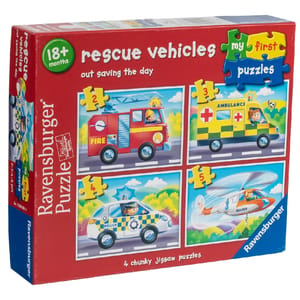 MY First Puzzles Rescue Vehicles