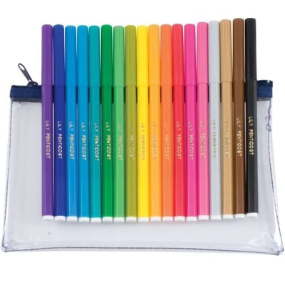 18 Named Felt Tip Pens