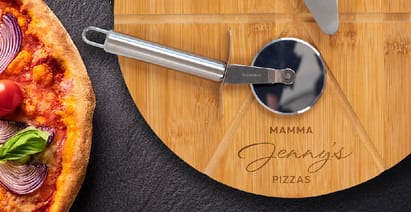 Personalised Pizza Board
