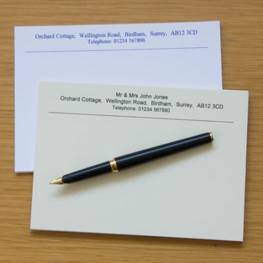 Correspondence Cards x 100