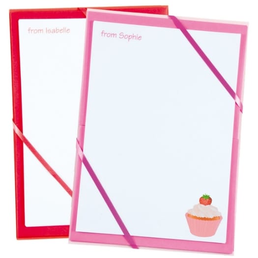 Named Notepaper - Cupcake