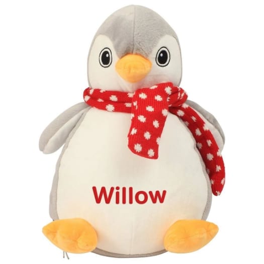 Personalised Penguin Soft Toy