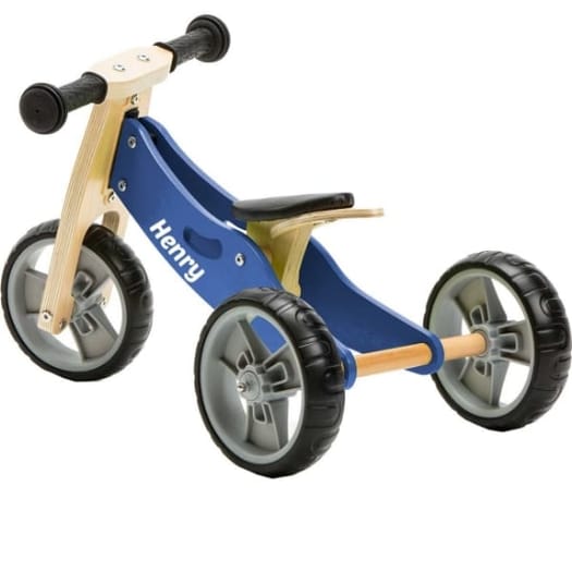 2 in 1 Bike - Blue (Tricycle / Balance Bike)