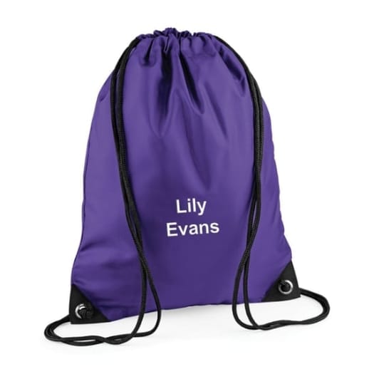 Swim or PE Bag - Embroidered