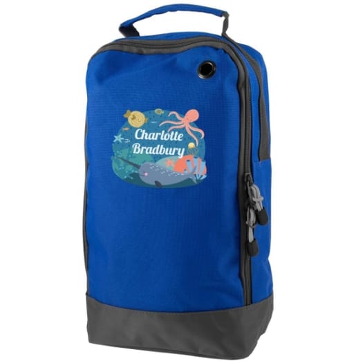 Ocean Life Personalised Shoe & Boot Bag