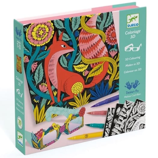 Fantasy Forest 3D Colouring