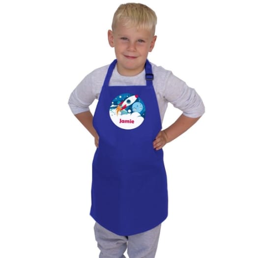 Space Adventure Personalised Apron - Age 3-6
