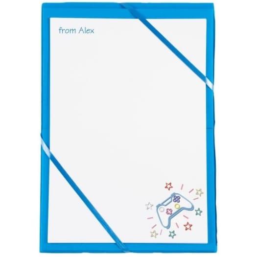 Named Notepaper - Gaming