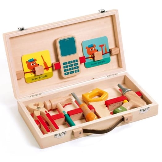 Super Bricolo Wooden Toolset
