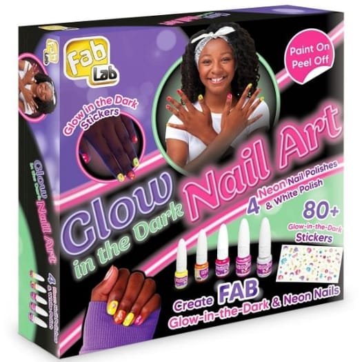 Glow in the Dark Nail Art