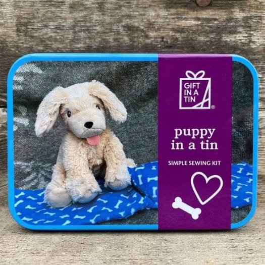 Puppy in a Tin