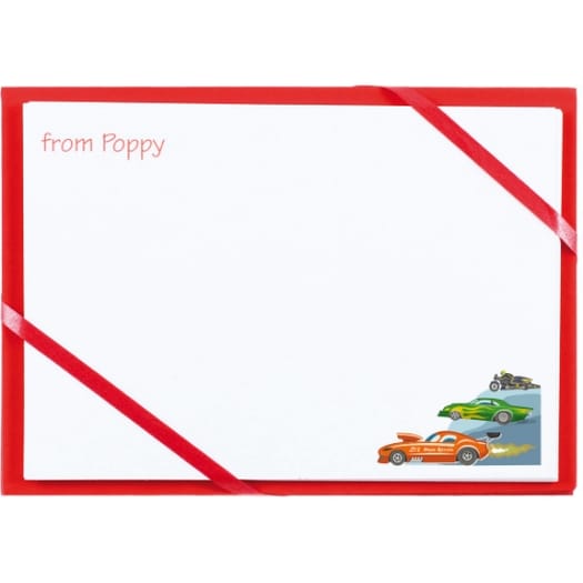 Named Cards - Crazy Cars