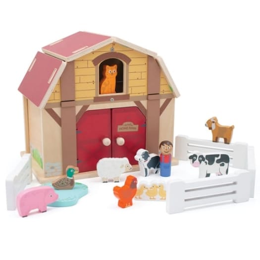 Home Barn Farm Set