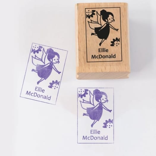 Named Rubber Stamp - Fairies