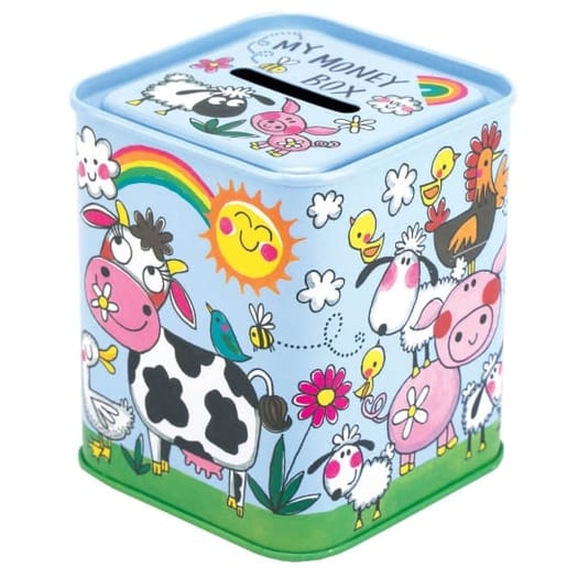 On the Farm Money Tin