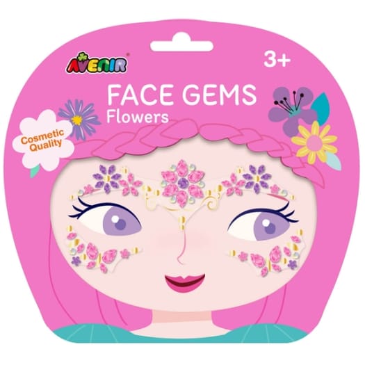 Face Gems - Flowers