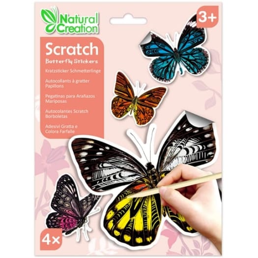 Scratch Stickers - Butterfly