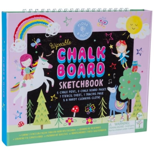 Chalkboard Sketchbook - Rainbow Fairy