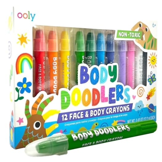 Body Doodlers Face & Body Crayons
