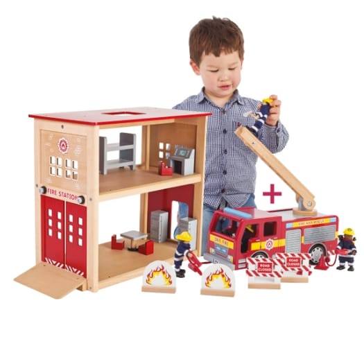 Fire Station & Engine Bundle