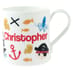 Personalised China Mug - Pirate Adventures image 1