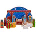 Deluxe Starry Night Nativity Set image
