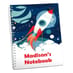 Space Adventure Personalised Notebook image 1