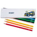 Box of 12 Named Colouring Pencils - Construction Site image 1