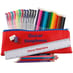 Named Jumbo Pencil Case Set - Red image