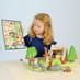 Child with the Wildlife Camping Play Set