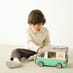 Child Playing with the Camper Van