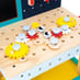 Close up of the Big Robot DIY Workbench