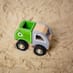 Mini Recycling Truck on Sand